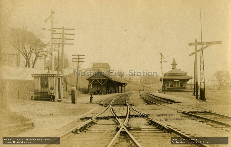 Postcard: Old Bradford Station